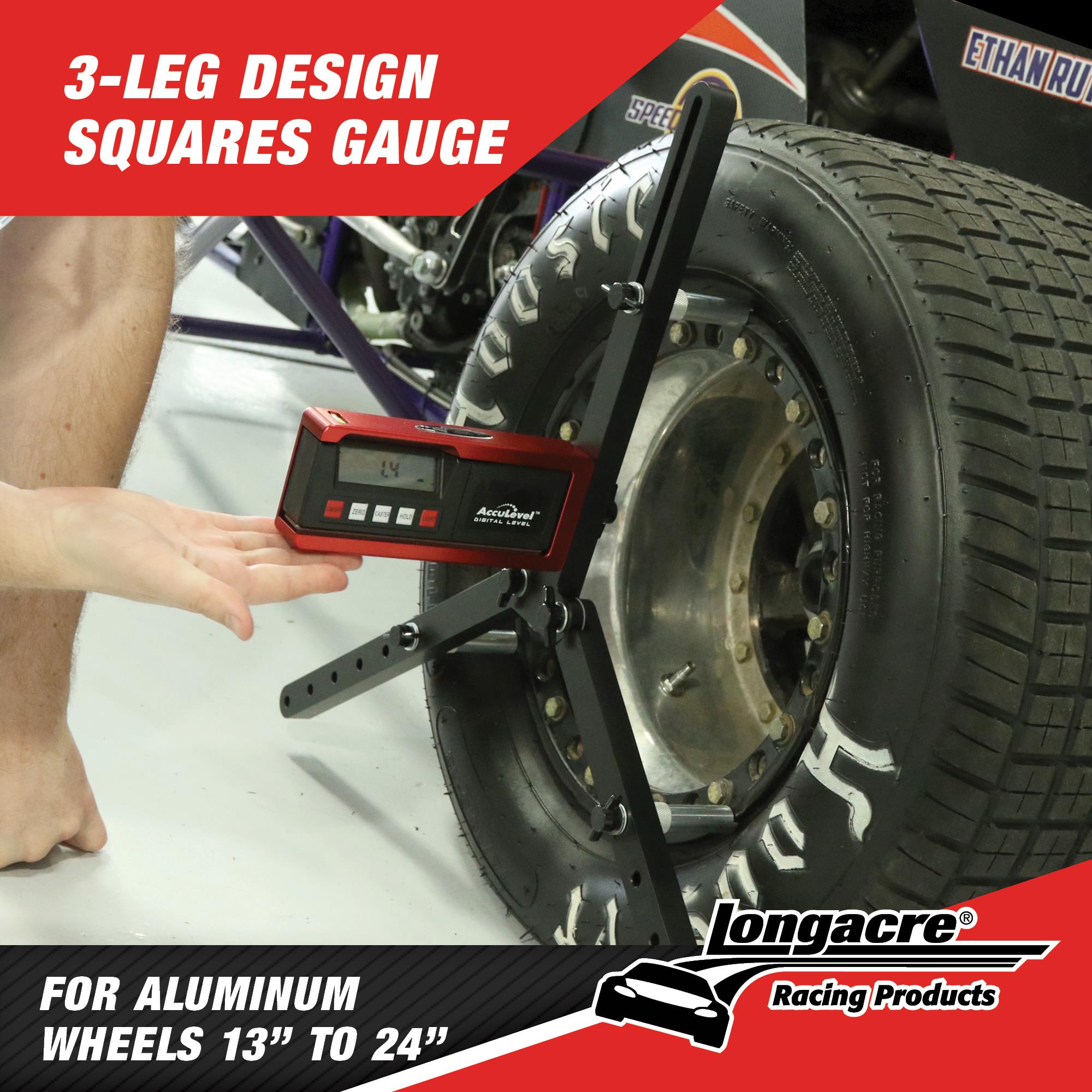 キャンバー・キャスターゲージ（大径ホイール対応） / Digital C/C Gauge with AccuLevel™ and Quick Set™ – Large Wheel Adapter
