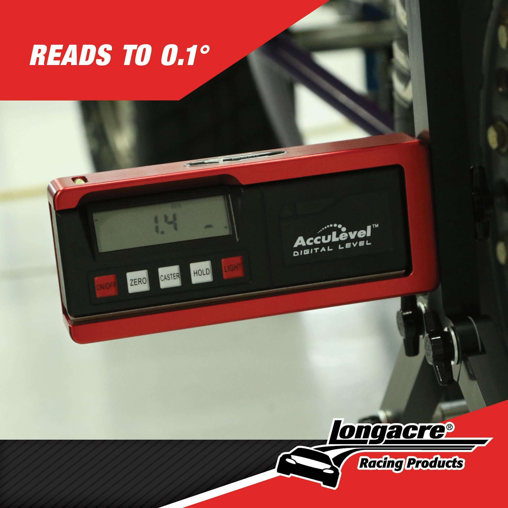キャンバー・キャスターゲージ（大径ホイール対応） / Digital C/C Gauge with AccuLevel™ and Quick Set™ – Large Wheel Adapter