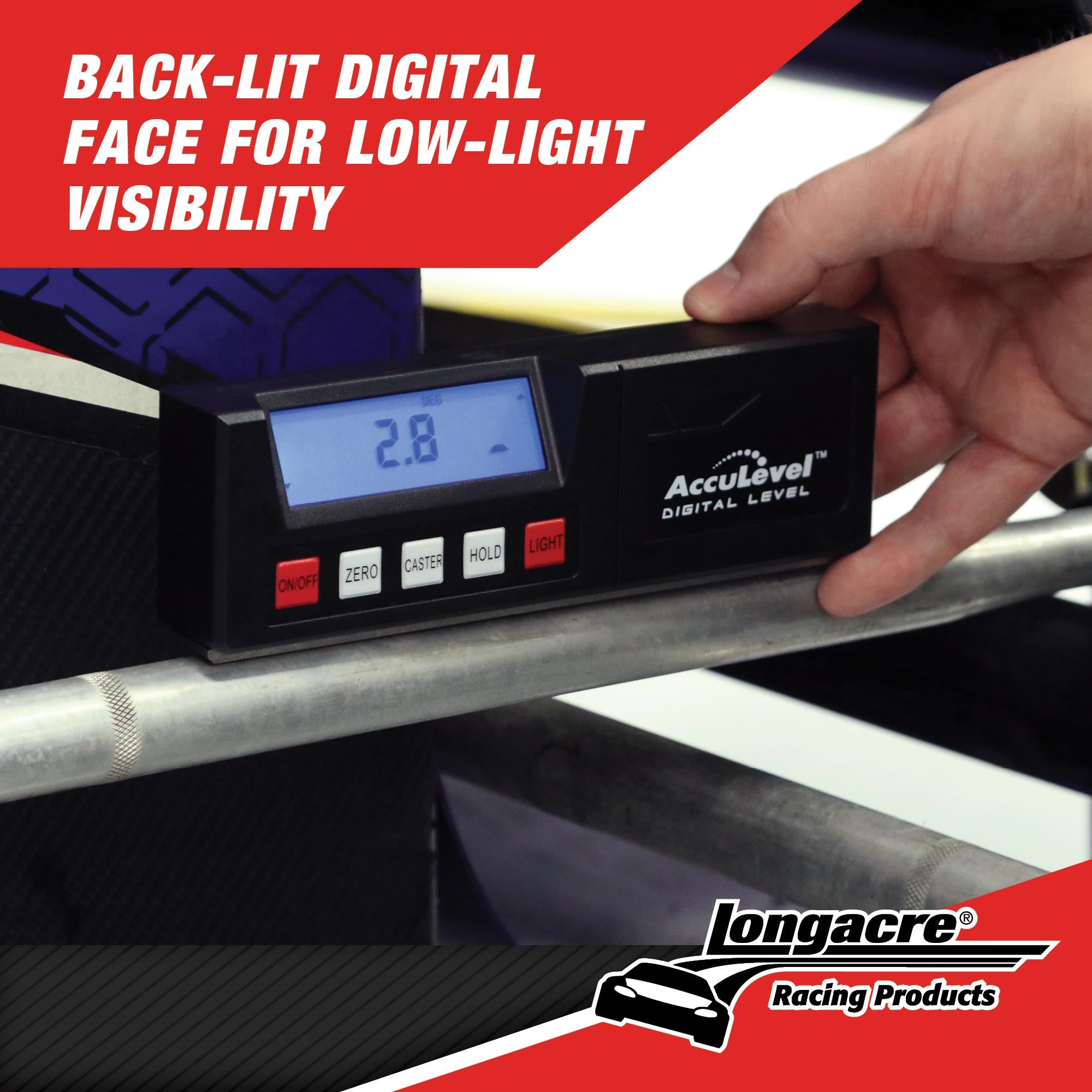 キャンバー・キャスターゲージ（大径ホイール対応） / Digital C/C Gauge with AccuLevel™ and Quick Set™ – Large Wheel Adapter