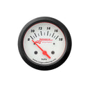 Longacre 52-46905 Sportsman™ Elite Voltage Gauge 8-18 Volts