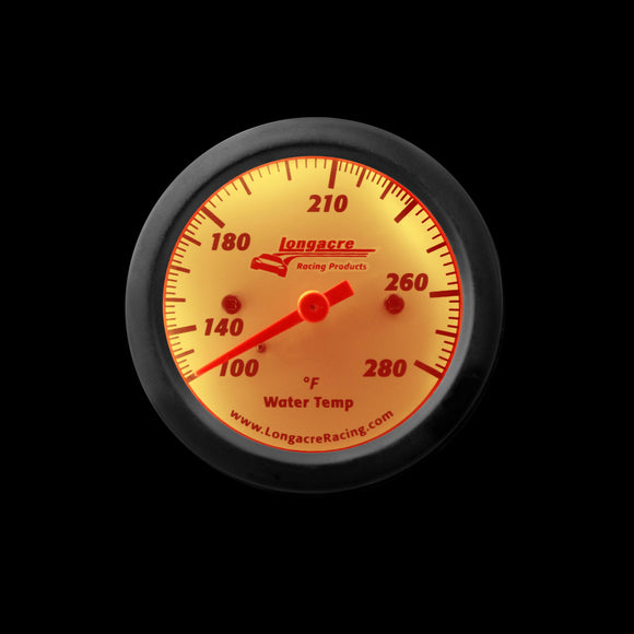 Longacre 52-46902 Sportsman™ Elite Water Temperature Gauge 100-280 F
