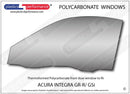 ポリカーボネート ルーバー付きウインドウキット｜アキュラ Integra GS-R (DC2)