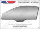 ポリカーボネート ウインドウキット｜アキュラ Integra RSX (DC5)