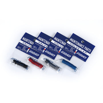 RAYS ALUMINUM VALVE CAP 4PC SET