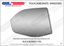 ポリカーボネート ウインドウキット｜Alfa Romeo 156