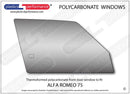 ポリカーボネート ウインドウキット｜Alfa Romeo 75