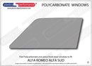 ポリカーボネート 左フロントドアウインドウ｜Alfa Romeo Alfa Sud