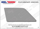 ポリカーボネート 右フロントドアウインドウ｜Alfa Romeo Alfa Sud