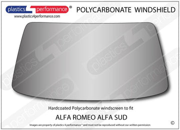 ポリカーボネート フロントウインドスクリーン｜Alfa Romeo Alfa Sud