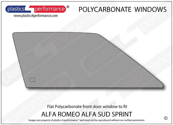 ポリカーボネート ウインドウキット｜Alfa Romeo Alfa Sud Sprint