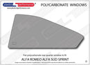 ポリカーボネート ウインドウキット｜Alfa Romeo Alfa Sud Sprint