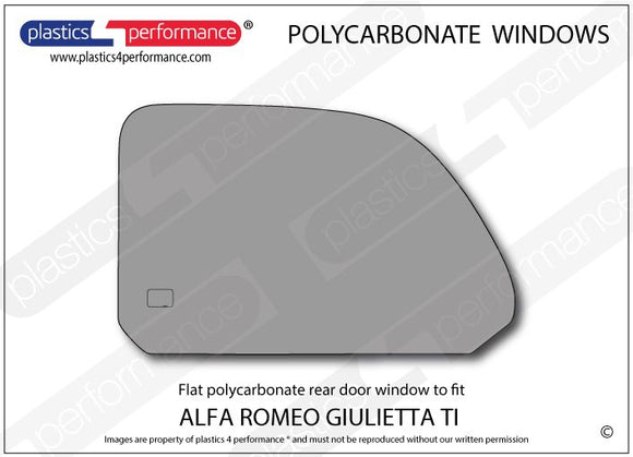 ポリカーボネート ウインドウキット｜Alfa Romeo Giulietta Ti