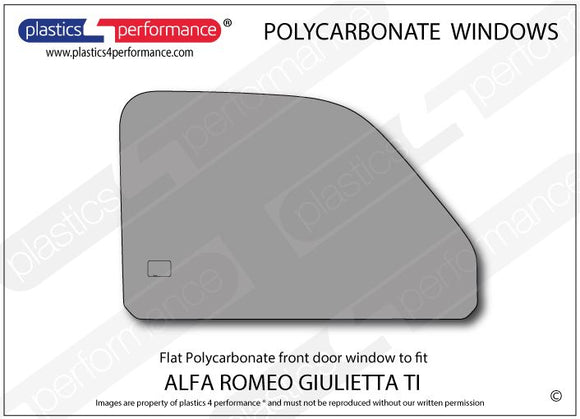ポリカーボネート ウインドウキット｜Alfa Romeo Giulietta Ti