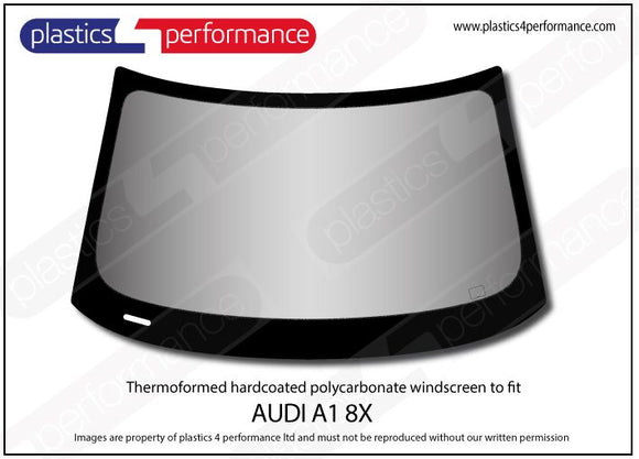 ポリカーボネート フロントウインドスクリーン｜Audi A1 / S1 8X - 3dr Hatchback