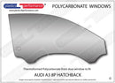 ポリカーボネート ウインドウキット｜Audi A3 / S3 / RS3 8P - 3dr Hatchback
