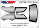 ポリカーボネート ウインドウキット｜Audi A3 / S3 / RS3 8P - 3dr Hatchback
