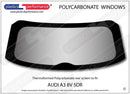 ポリカーボネート ウインドウキット｜Audi A3 / S3 / RS3 8V - 5dr Sportback