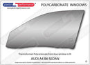 ポリカーボネート ウインドウキット｜Audi A4 / S4 B6 - Sedan