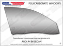 ポリカーボネート ウインドウキット｜Audi A4 / S4 B6 - Sedan