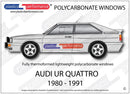 ポリカーボネート ウインドウキット｜Audi UR Quattro