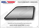 ポリカーボネート ウインドウキット｜Audi Sport Quattro S1/S2