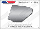 ポリカーボネート ウインドウキット｜Bentley Continental GT - 1st Generation