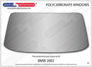 ポリカーボネート リアウインドウ｜BMW 2002 E20 - Coupe（1966〜1977年）