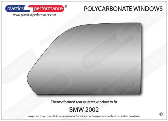 ポリカーボネート ウインドウキット｜BMW 2002 E20 - Coupe（1966〜1977年）