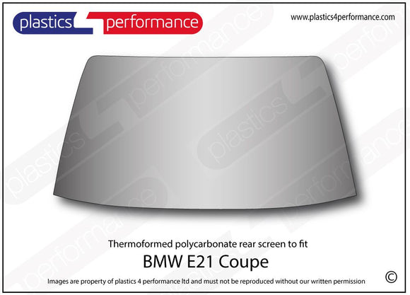 ポリカーボネート リアウインドウ｜BMW E21 3 Series - Coupe（1975〜1983年）