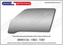 ポリカーボネート 左フロントドアウインドウ｜BMW E30 3 Series - Coupe（1982〜1994年）