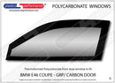 ポリカーボネート ウインドウキット｜BMW E46 3 Series - Coupe（1998〜2005年）