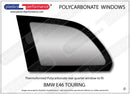 ポリカーボネート ウインドウキット｜BMW E46 3シリーズ ツーリング（1998〜2005年）