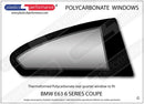 ポリカーボネート ウインドウキット｜BMW E63 6 Series - Coupe