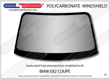 ポリカーボネート フロントウインドスクリーン｜BMW E82 1 SERIES - Coupe（2007〜2013年）