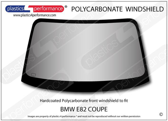 ポリカーボネート フロントウインドスクリーン｜BMW E82 1 SERIES - Coupe（2007〜2013年）