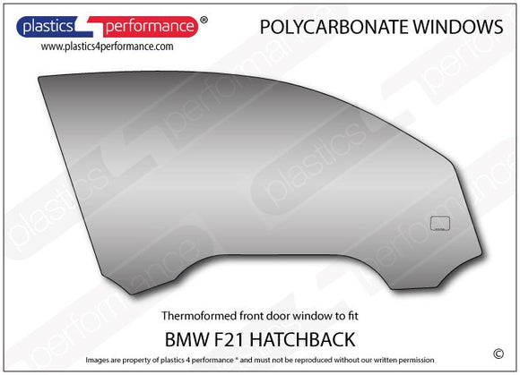 ポリカーボネート ウインドウキット｜BMW F21 1シリーズ 3ドアハッチバック（2012〜2019年）