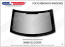 ポリカーボネート ルーバー付きウインドウキット｜BMW F22 2 Series - Coupe（2014〜2021年）