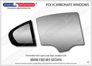 ポリカーボネート ウインドウキット｜BMW F80 M3 3 Series - Sedan（2014〜2019年）