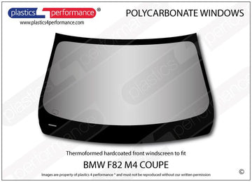 ポリカーボネート フロントウインドスクリーン｜BMW F82 M4 4 Series - Coupe（2014〜2019年）