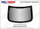 ポリカーボネート リアウインドウ｜BMW F82 M4 4 Series - Coupe（2014〜2019年）