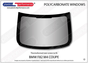 ポリカーボネート リアウインドウ｜BMW F82 M4 4 Series - Coupe（2014〜2019年）