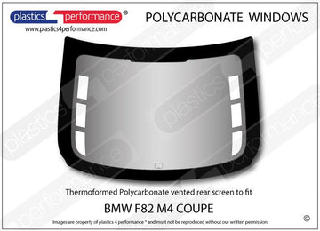 ポリカーボネート リアウインドウ｜BMW F82 M4 4 Series - Coupe（2014〜2019年）