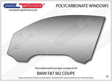 ポリカーボネート ルーバー付きウインドウキット｜BMW F87 2 Series M2 - Coupe（2016〜2021年）