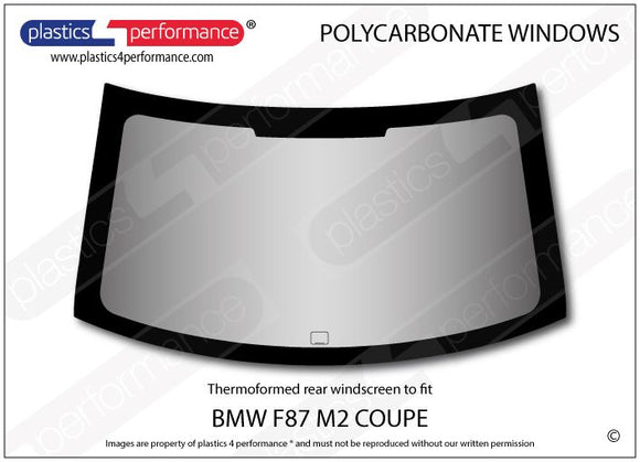 ポリカーボネート ルーバー付きウインドウキット｜BMW F87 2 Series M2 - Coupe（2016〜2021年）