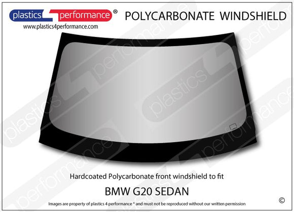 ポリカーボネート フロントウインドスクリーン｜BMW G20 3 Series - Sedan（2019年〜現在）