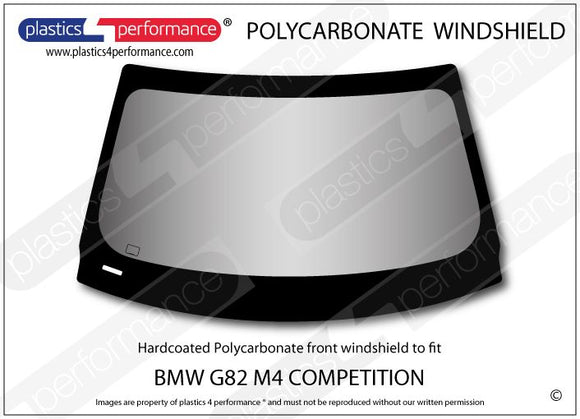 ポリカーボネート フロントウインドスクリーン｜BMW G82 M4 Competition - Coupe（2020年〜現在）