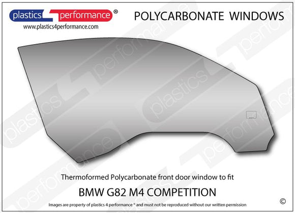 ポリカーボネート ウインドウキット｜BMW G82 M4 Competition - Coupe（2020年〜現在）