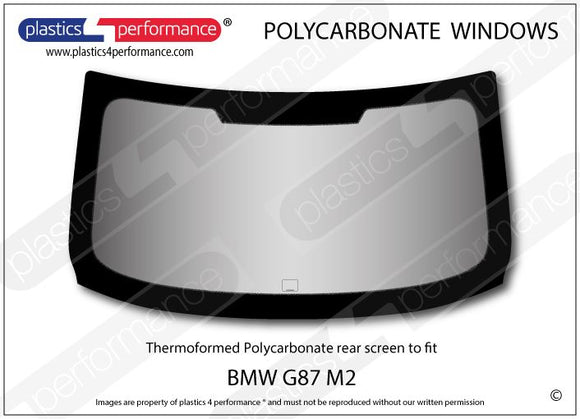 ポリカーボネート リアウインドウ｜BMW G87 M2 - Coupe（2022年〜現在）