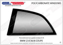ポリカーボネート ウインドウキット｜BMW Z3 E36/38 - Coupe（1996〜2002年）