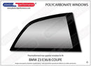 ポリカーボネート ウインドウキット｜BMW Z3 E36/38 - Coupe（1996〜2002年）